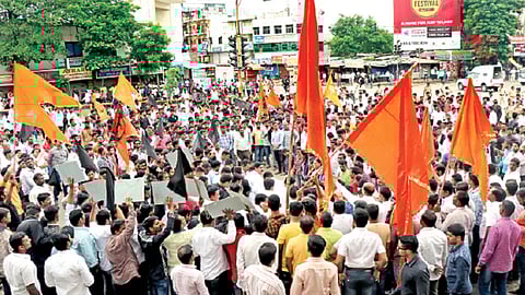 #MarathaKrantiMorcha हिंजवडीत ‘बंद’ शांततेत