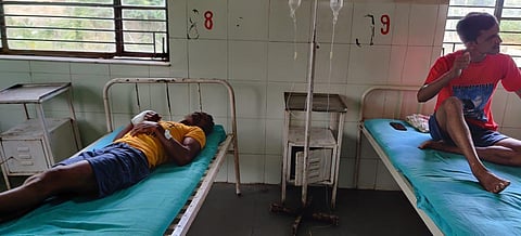 Attempt to burn all four alive on suspicion of witchcraft