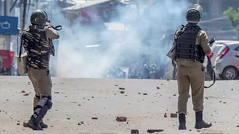 Three terrorists killed cop injured in Jammu encounter case