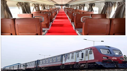 new technology of konkan railway the demu train contract with nepal in ratnagiri