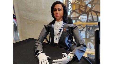 Vyom Mitra, the humanoid for Gaganyaan has been unveiled