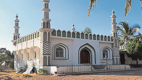 Friday prayers at the mosque after eight months in Kharsundi