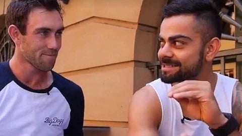 Glenn Maxwell says no to sledging Virat Kolhi