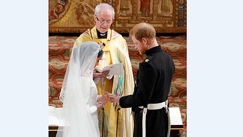 marriage of Prince Harry-Megan