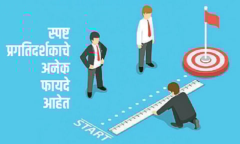 ध्येयापर्यंत पोचविणारे प्रगतिदर्शक म्हणजे नक्की काय?