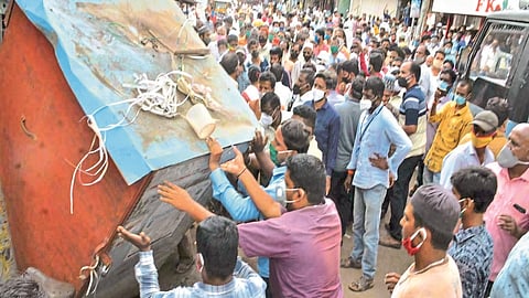 encroachment eradication campaign in Miraj; The municipality is aggressive after the attack