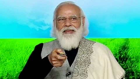 शेतकऱ्यांशी संवादावेळी पंतप्रधान मोदींची ममतांवर टीका;लातूरच्या शेतकऱ्यांचाही उल्लेख