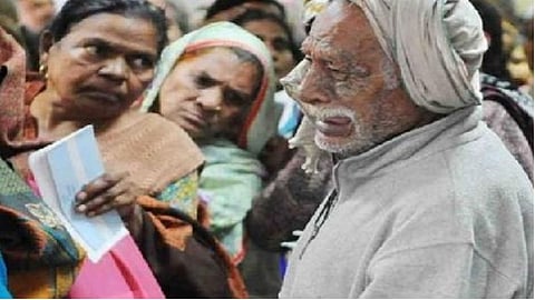 people have not receive money from in last three months through sanjay gandhi niradhar yojana