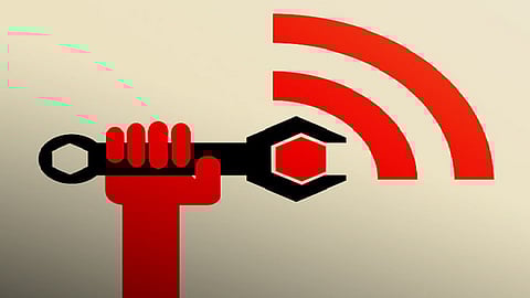 Work Form Home Slowed Down Due To Lack Of Internet Kolhapur Marathi News