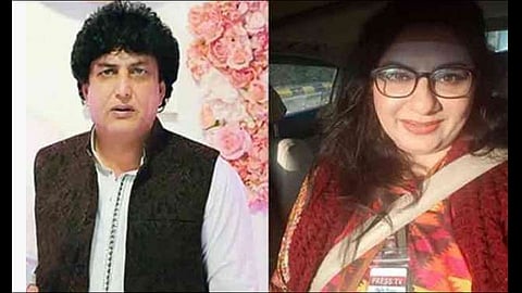 director khalil ur rehman abuses journalist marvi sirmed on air for supporting at pakistan
