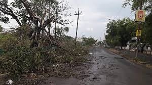 Heavy rains lashed "Ya" circles in Nagar district
