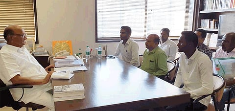 Fishermans delegation meets Sharad Pawar