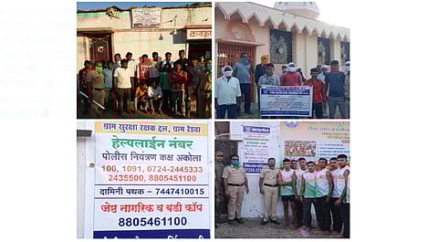 Akola News: Pati in the village, trying to communicate with the villagers