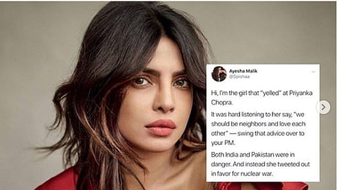 Priyanka Chopra aggressively answer to the girl who alleged her