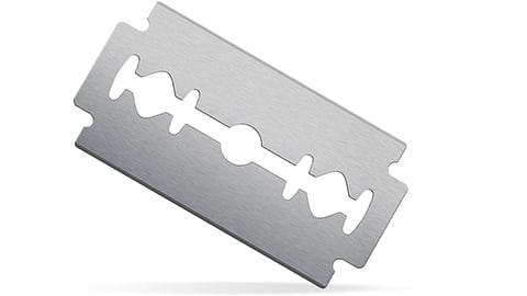 Blades found in the mouth while eating Faluda at pimpri