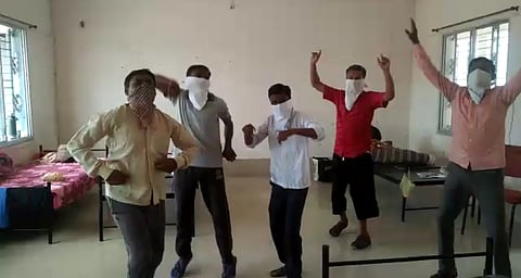 youth dancing in qurantine center video got viral