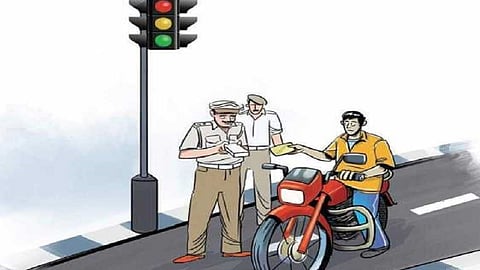 old vehicle buy with the fine and all conditions in kolhapur police administration warns to people