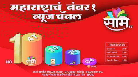 मराठी बातम्यांमध्ये साम टीव्ही १ नंबर; बातमी पक्की ! Impact नक्की !