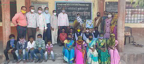 Savitribai Phule Jayanti celebration in Akole taluka