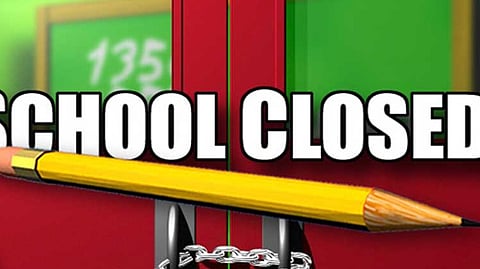school closed