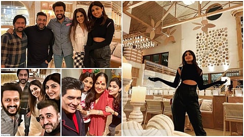 Shilpa Shetty start new hotel in bandra invited geneliya and ritesh deshmukh