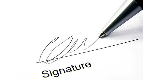 Application filled by forged signature for selection of Usarpanch in kolhapur