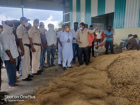 The Guardian Minister Dr. Rajendra Shingane saidThe government stands firmly behind the farmers.