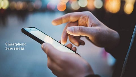 smartphone below 5 thousand with 4 g connectivity