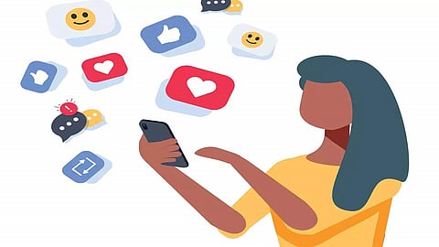 social media diwali celebration but cyarli