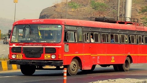 ST buses are start from today with full capacity of passengers in kolhapur