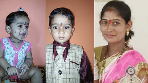 mother suicide with two children in ratnagiri