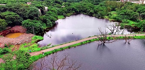 Water conservation of Shivaji University unfolded through water conservation