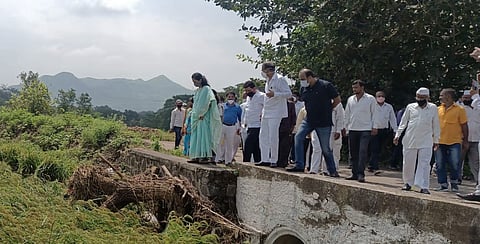 सरसकट पंचनामे करण्याचे खासदार सुळेंचे आदेश; शिवगंगा खोऱ्यात पाहणी दौरा