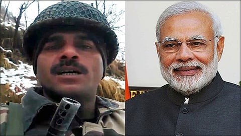 tejbahadur yadav - narendra modi