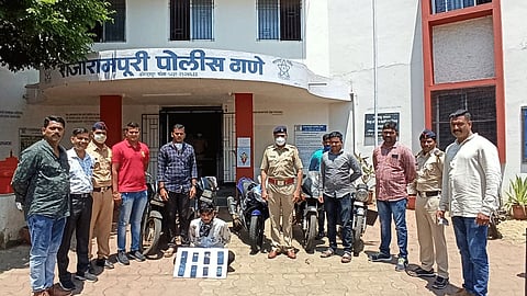 one arrested in theft case kolhapur