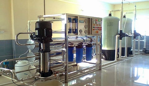 Seal water purification centers; Orders of the Pollution Control Board