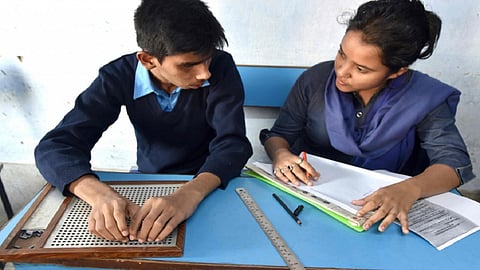 writer for exam to disable