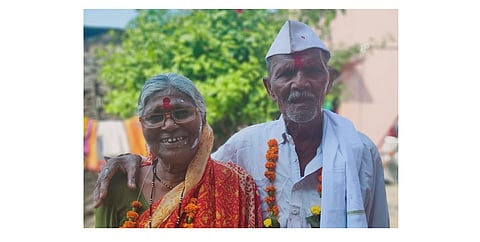 Remarriage of an elderly couple with child marriage