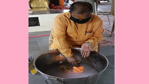 Use Ammonium bicarbonate For Immerse Ganesha idol at home Auranagabad News