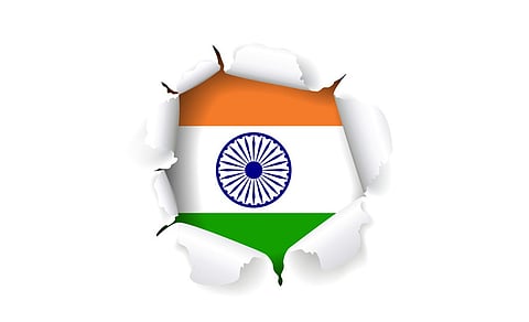 Akola Murtijapur News The video of the national flag being torn up is viral