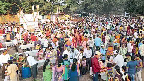 Ganesh festival : कोल्हापूर पाच लाखांवर मूर्तींचे पर्यावरणपूरक विसर्जन