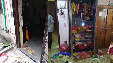 Robbery In Close House In Nipani Hudko Colony