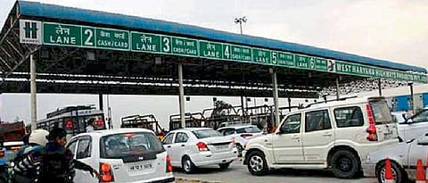 toll plaza