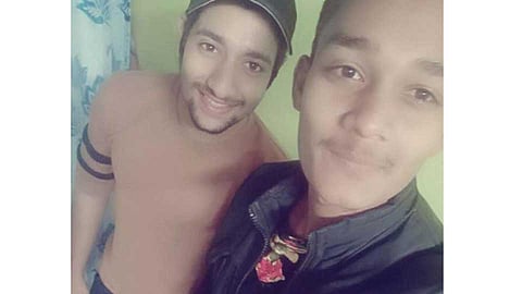 ‘परशा’ फेम आकाश ठोसरसोबत सुमित गेडाम.