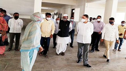 Dilip Walse Patil instructed District Collector to start Covid Center at a rural hospital in Malthan
