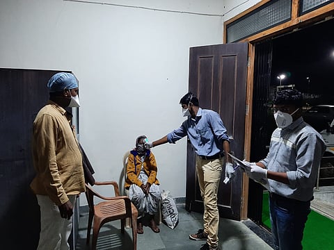 Story of Shamkant Shetty treating a corona patient in Akole taluka