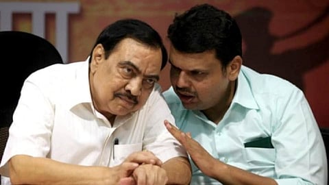 फडणवीसांच्या अडचणीत वाढ होणार? भोसरी भूखंड घोटाळ्याप्रकरणी चौकशी करण्याची मागणी