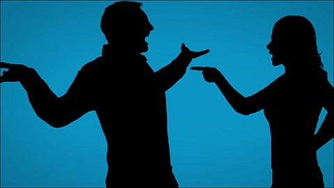 Frustrated with wife