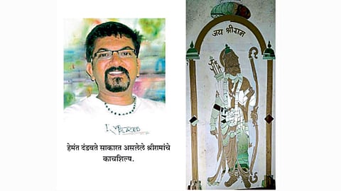 रंगसंवाद : काचशिल्प श्रीरामाचे!