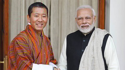 Is Indias water blocked answer given by Bhutan
